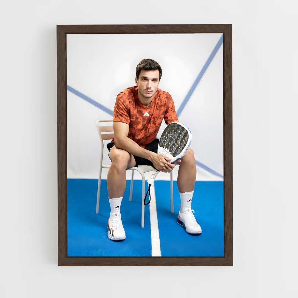 Poster Serveur de Rêves – affiche Padel (vue 5)